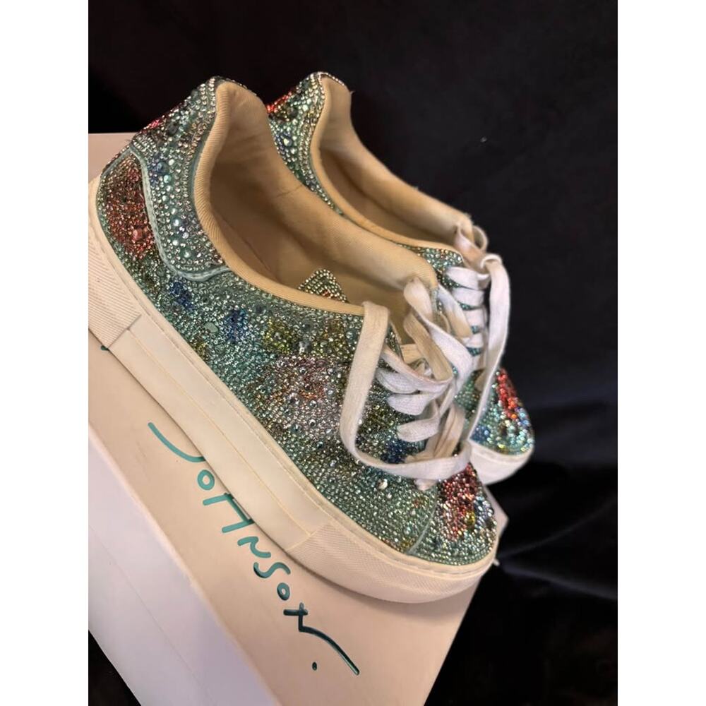 Betsy Johnson Rhinestone Shoes - Picture 3 of 6